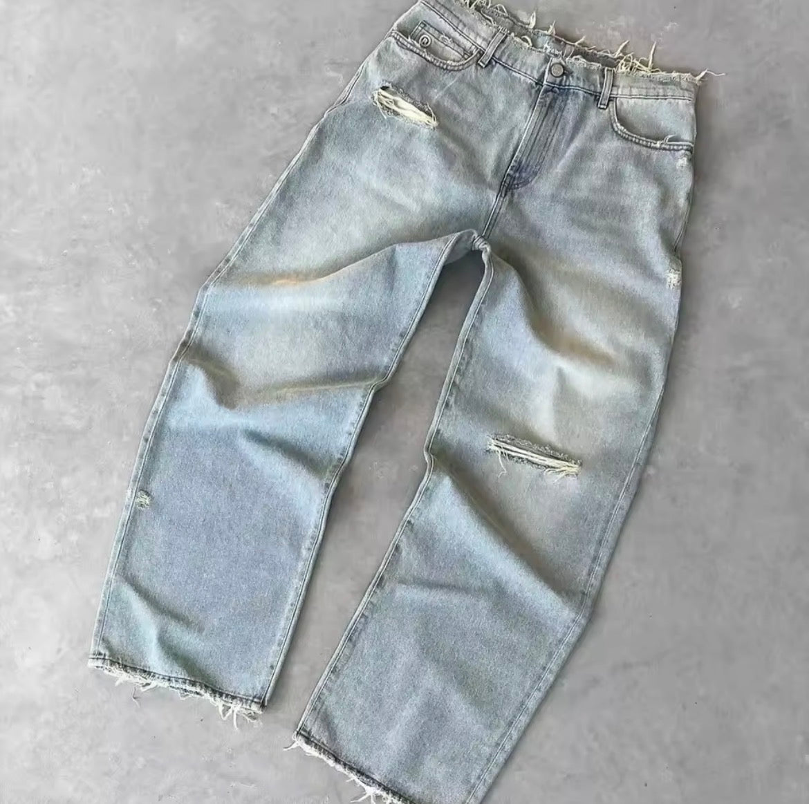 Men’s blue jeans