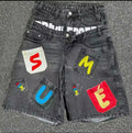 Blac SMU jorts (unisex)