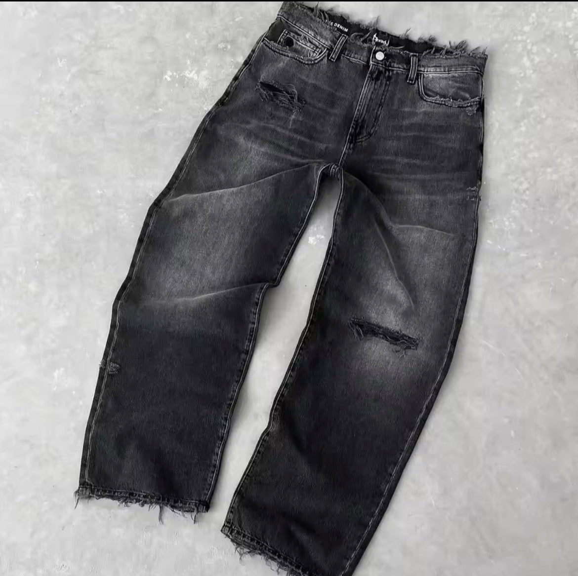 Men’s black denims