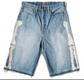 Blue boned jorts (unisex)