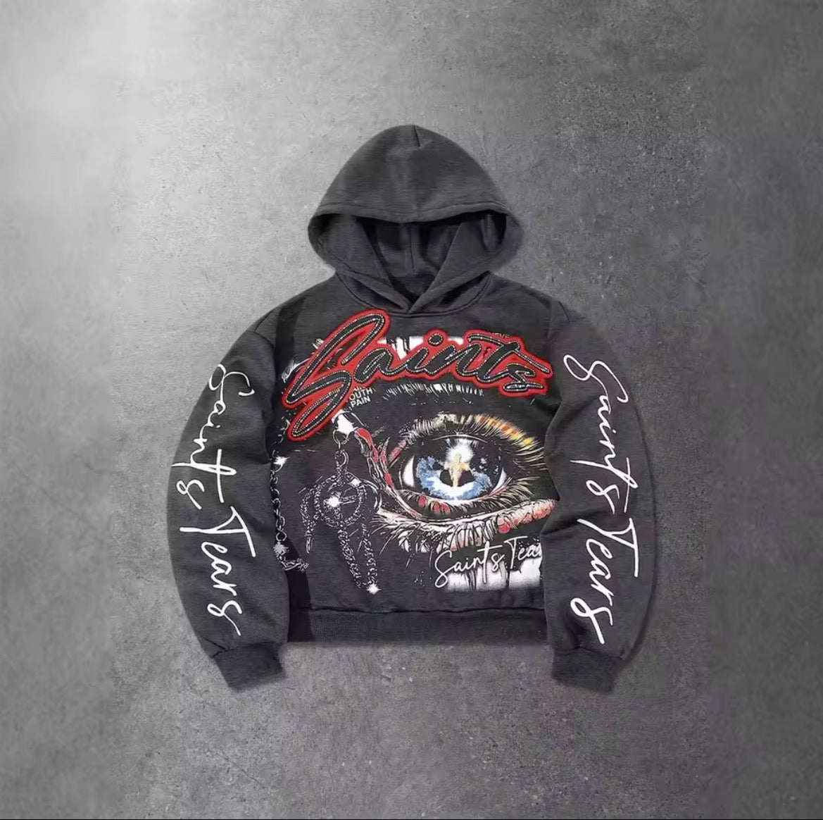 Saints and tears hoodies